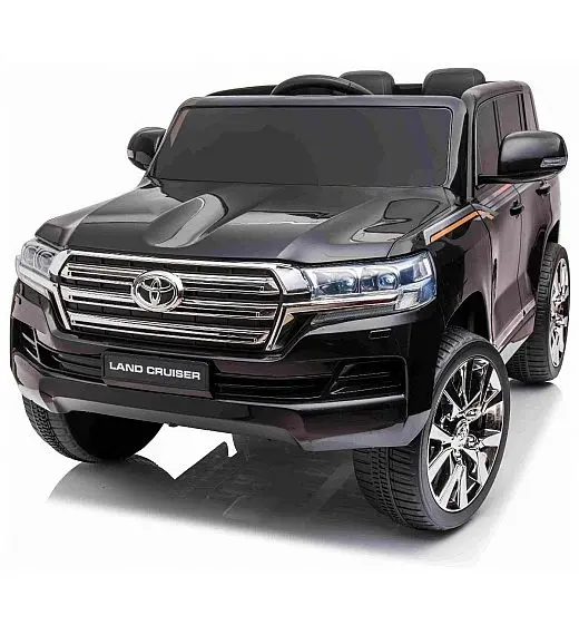 12V Toyota Landcruiser - auto na akumulator, crni