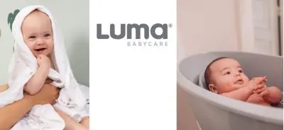 Luma oprema za prijetno in varno kopanje otroka