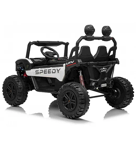 22V električni dječji auto T-REX Ride 4x4, Li baterija, bijel