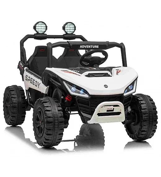 22V električni dječji auto T-REX Ride 4x4, Li baterija, bijel