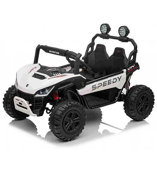 22V električni dječji auto T-REX Ride 4x4, Li baterija, bijel