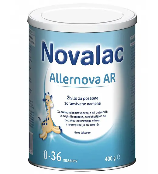 Novalac Allernova AR, 0-36 mjeseci 400 g - adaptirano mlijeko Novalac