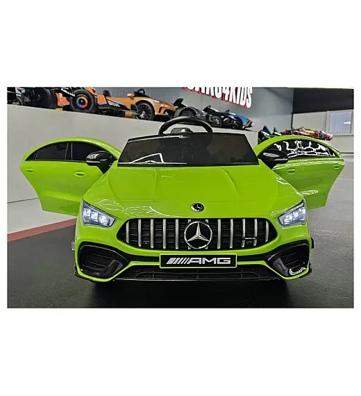 12V avto na akumulator Mercedes CLA 45 S green