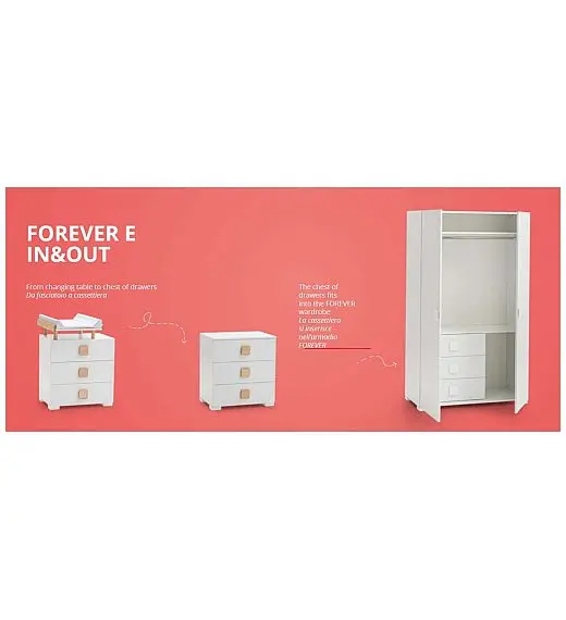 Predalnik IN & OUT White