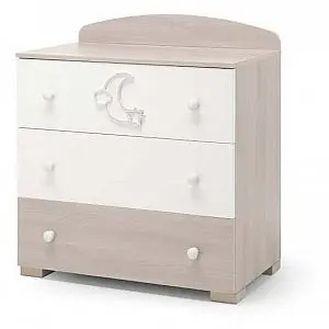 Komoda MOON Tortora Sbiancato
