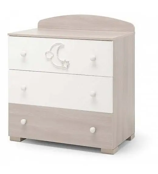 Komoda MOON Tortora Sbiancato