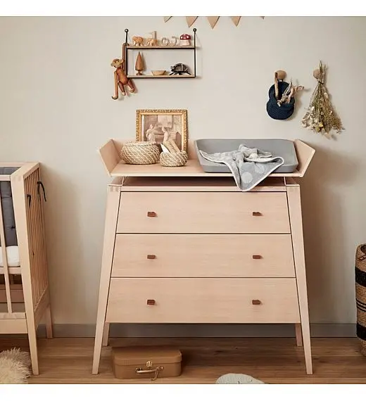 Drvena komoda LINEA bukva Leander