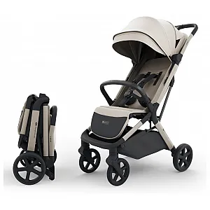 Otroški športni voziček Kinderkraft NUBI 3 Sand Beige