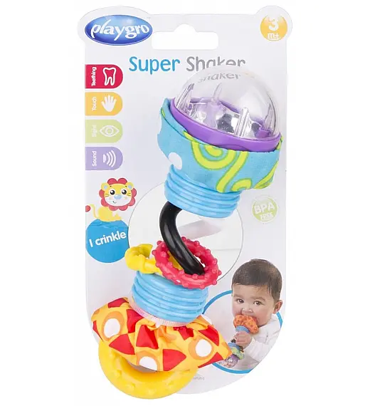 PLAYGRO SUPER GRIZALO-ZVEČKA