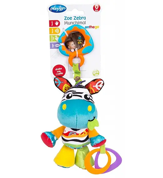 PLAYGRO IGRAČKA ZA KOLICA ZEBRA ZOE