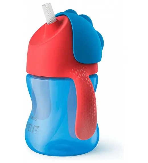 Avent SCF796/01 lonček s slamico, 200ml, 9m+, M