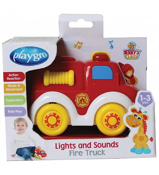 PLAYGRO GASILSKO VOZILO Z LUČKO IN ZVOKOM