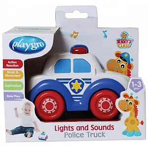 PLAYGRO POLICIJSKO VOZILO Z LUČKO IN ZVOKOM