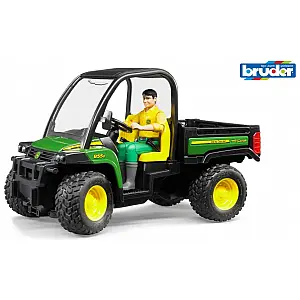 Bruder John Deere gator XUV z voznikom 02490