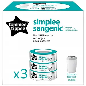Sangenic kaseta s folijo za koš Simplee 3/1