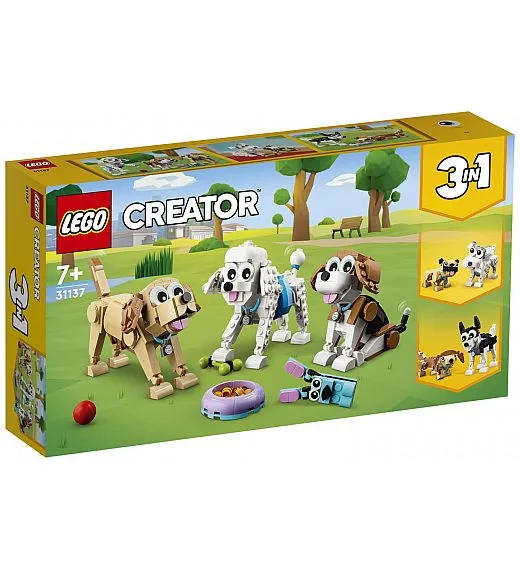 Lego kocke Creator Ljubki psički 31137
