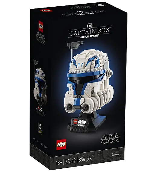 LEGO kocke STAR WARS Kaciga stotnika Rexa 75349