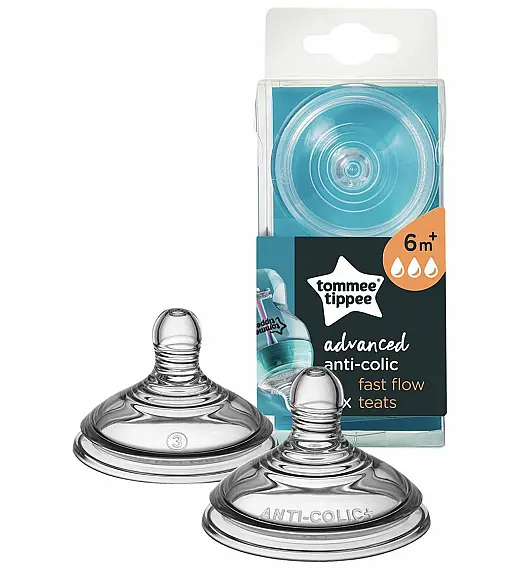 Tommee Tippee cucelj silikon 2 / 1 Anti-colic