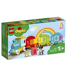 Lego kocke Duplo Številski vlak - učimo se šteti 10954