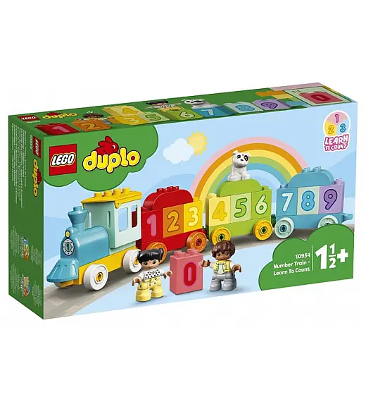 Lego kocke Duplo Številski vlak - učimo se šteti 10954