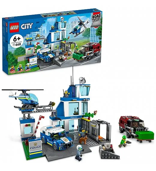 Lego kocke City Policijska postaja 60316