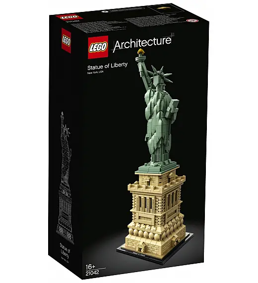 Lego kocke Architecture Kip Slobode 21042