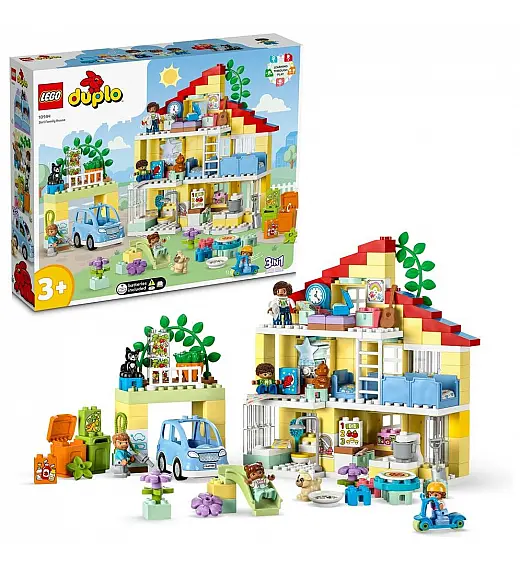 Lego Kocke Duplo Obiteljska kuća 3-u-1 10994
