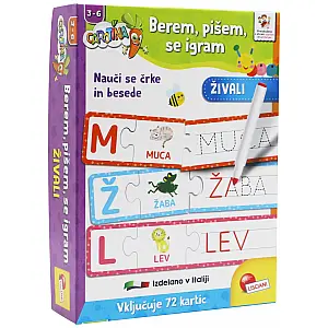 Lisciani berem, pišem, se igram