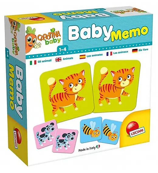 LISCIANI baby memo životinje