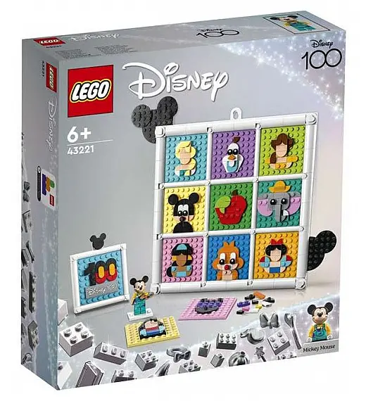 LEGO kocke DISNEY 100 godina Disneyjevih animiranih ikona 43221