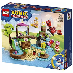 Lego kocke Sonic Amyjin otok za reševanje živali 76992 