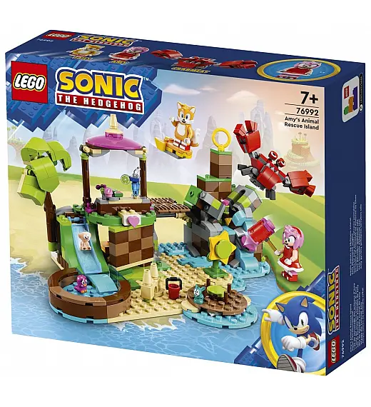 Lego kocke Amyn otok s utočištem za životinje 76992
