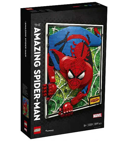 Lego kocke Art Čudesni Spider-Man 31209