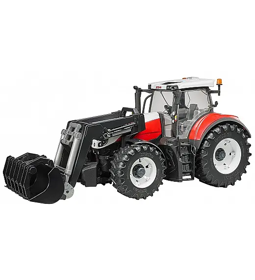 BRUDER traktor Steyr 6300 Terrus s utovarivačem 03181