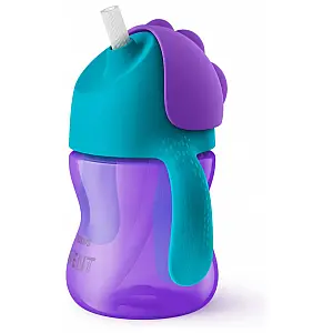 AVENT SCF796/02 čašica sa slamkom 200 ml, 9m+, djevojčica