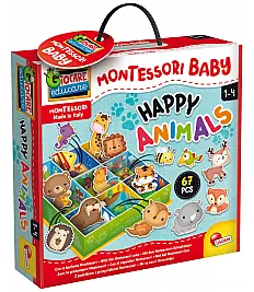 LISCIANI Montessori Baby životinje i staništa igra grupiranja i sortiranja 92772