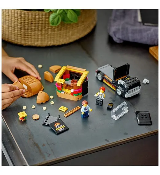 Lego kocke City Kamion s hamburgerima 60404