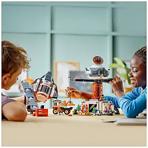 Lego kocke City Svemirska baza i lansirna rampa 60434