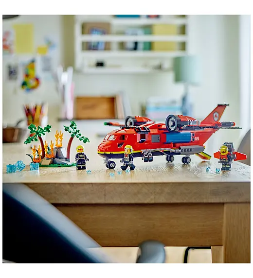 Lego kocke City Letalo za reševanje iz požarov 60413