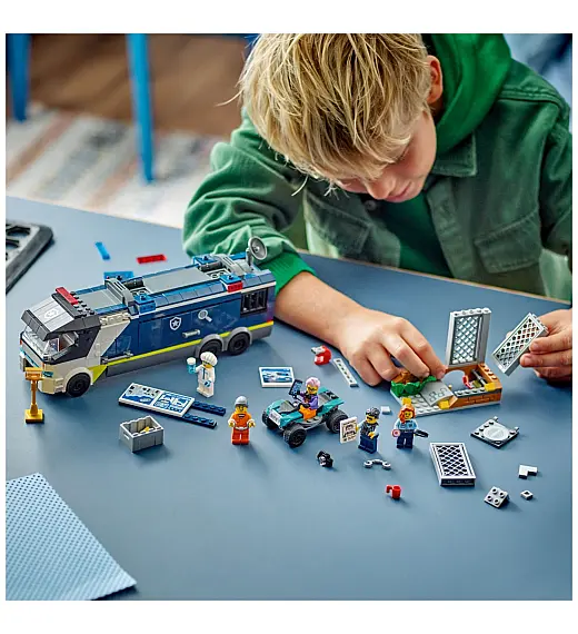 Lego kocke City Kamion s forenzičkim laboratorijem 60418