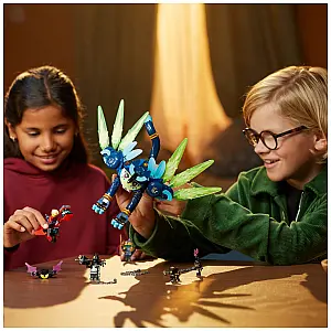 Lego kocke Dreamzzz Zoey and Zian the Cat-Owl 71476