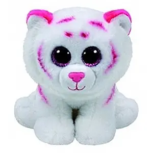 TY Tabor - bijelo/rozi tigar (15 cm)