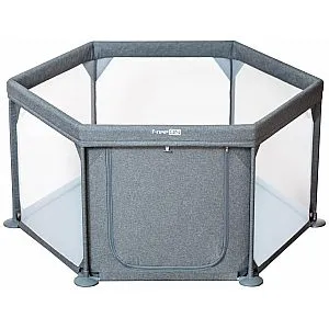 Stajica Hexagon šestkotna Grey Antracit