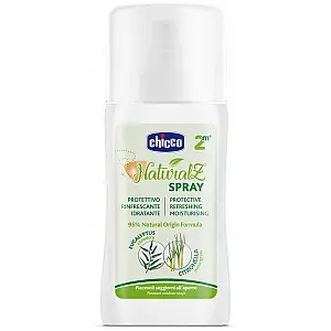 CHICCO zaščitna krema Naravno pomirjujoče in osvežilno pršilo, 100 ml