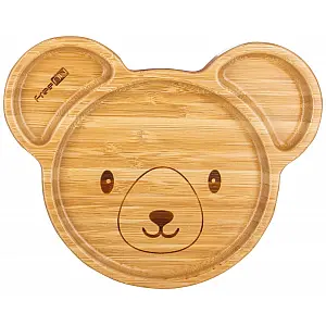 Tanjur od bambusa koala smeđa brown 3 46422