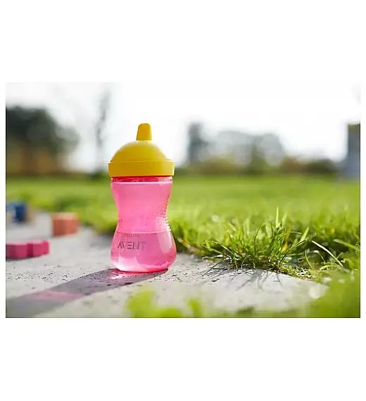 AVENT SCF804/04 ?ašica s tvrdim usnikom 300ml, 18m+, djevoj?ica