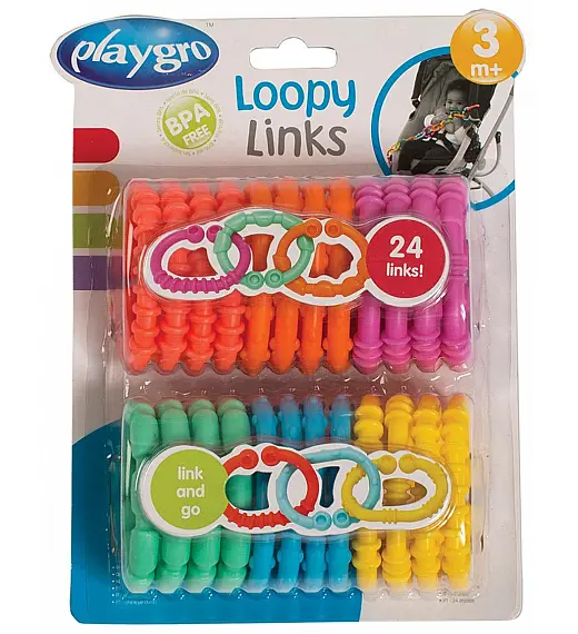 PLAYGRO BARVITI OBROČKI