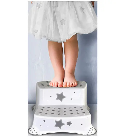 Keeeper pručka dvojna stars white