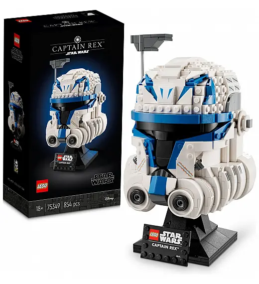 LEGO kocke STAR WARS Kaciga stotnika Rexa 75349