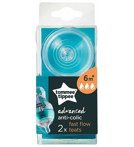 Tommee Tippee cucelj silikon 2 / 1 Anti-colic